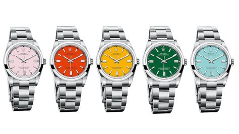 rolex oyster perpetual all colors|Rolex Oyster Perpetual tiffany.